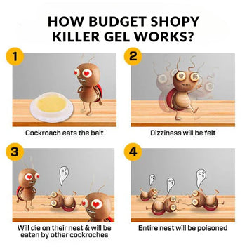 Cockroach Killer Gel (Buy 12 Get 12 FREE)