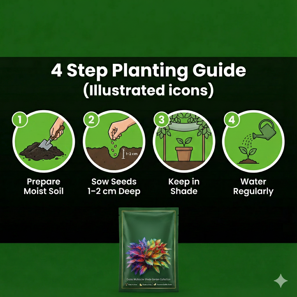 Royal Leaf Hosta Seeds + FREE Plant Supplement