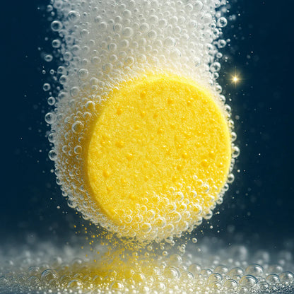 ✨Lemon Blast Yellow Bubble Tablets – Odor Eliminator + Blockage Remover🤩 (Buy 12 Get 12 FREE)