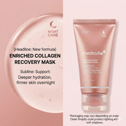 Collagen Night Wrapping Mask – Overnight Glow Care | Pack of 2