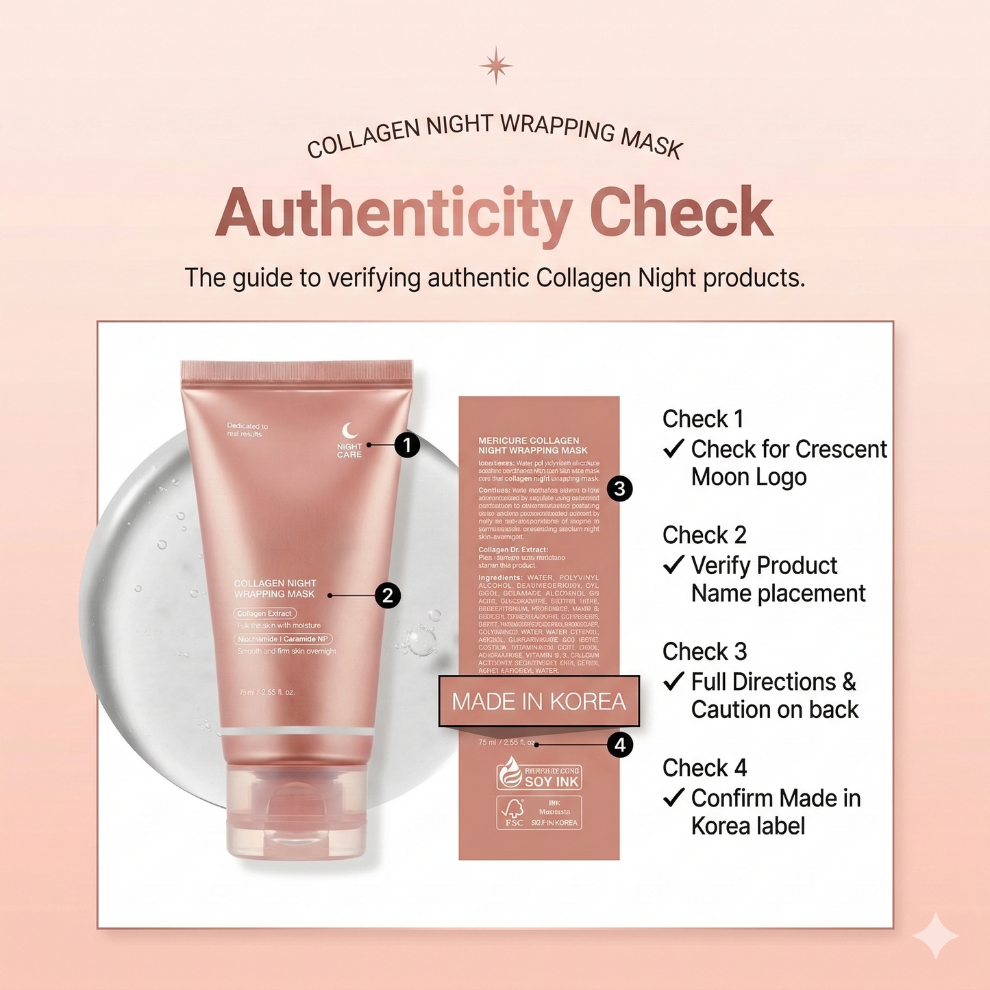 Collagen Night Wrapping Mask – Overnight Glow Care | Pack of 2