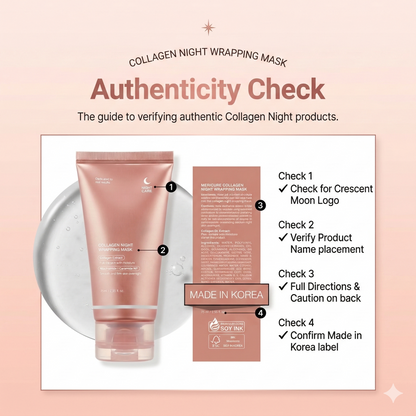 Collagen Night Wrapping Mask – Overnight Glow Care | Pack of 2