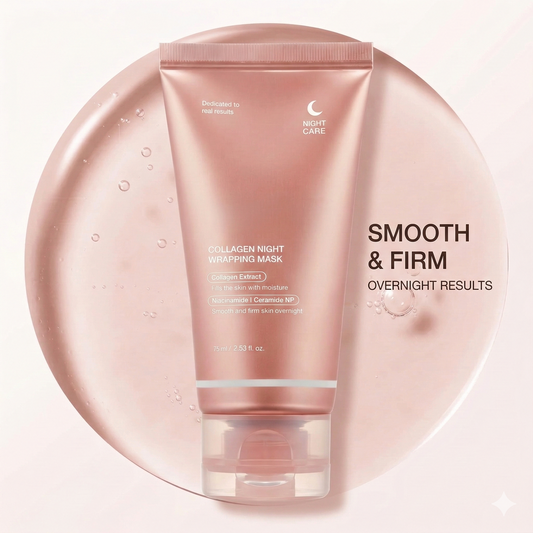 Collagen Night Wrapping Mask – Overnight Glow Care | Pack of 2
